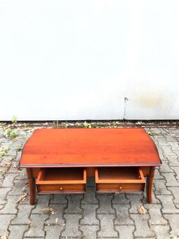 Stylowa lawa z szufladami - 5