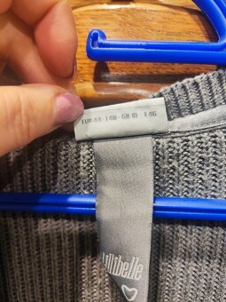 Szary kardigan z dzianiny, rozm. XXL/44 STREET ONE - 5