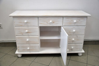 komoda z drewna sosnowego - jak nowa - 5