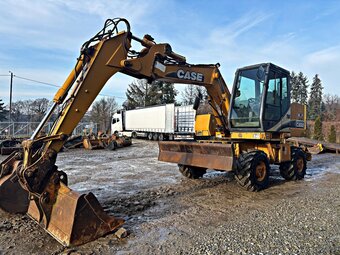 CASE 88-P KOPARKA KOŁOWA 2001R. | KOMATSU VOLVO 160 180 JCB - 5
