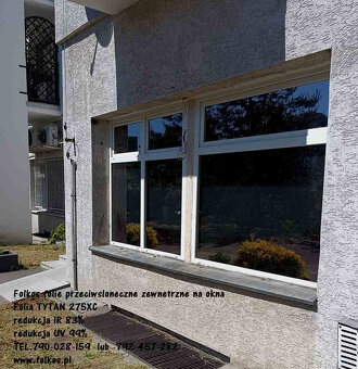 Folie przeciwsloneczne na okna -folie z filtrem UV i IR Wawa - 5