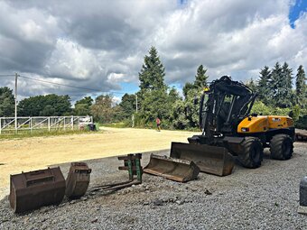 MECALAC 12MTX KOPARKO-ŁADOWARKA 2015R | MECALAC MSX MXT 714 - 5