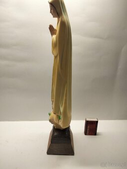 Duża Figura Matka Boska,Boża z Fatimy 36cm - 5
