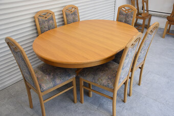 stół rozkładany i 6 krzeseł - komplet jak nowy - 5