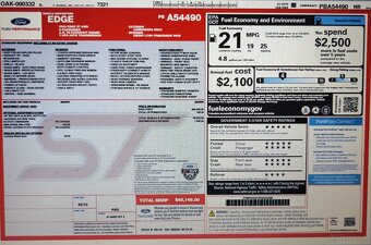 Ford Edge ST ;2023r, 2.7L, V6, 340KM, 515nM, Biturbo - 5