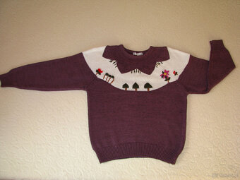 Stylowy, zimowy sweterek damski, rozm. L - 5