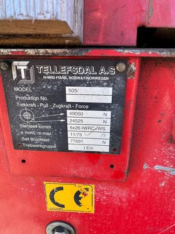 Wciągarka na pilota 5,5t - 5