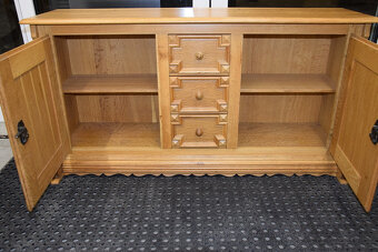 komoda z drewna dębowego - jak nowa - 5