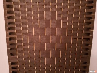 Parawan dwustronny drewniany 4 - skrzydłowy - 5