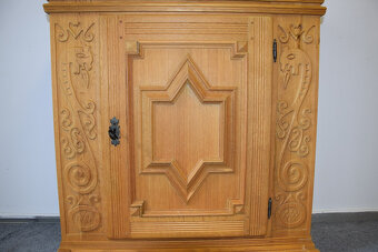 komoda z drewna dębowego - super stan - 5