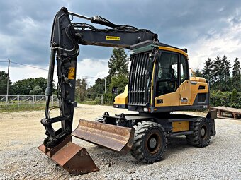 Volvo EW140D KOPARKA KOŁOWA 2015R | JCB HD110WT 4F, JCB Hydr - 5