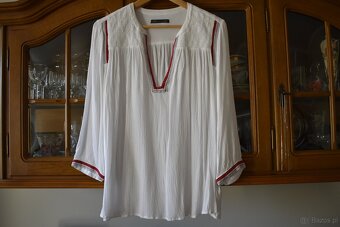 Biała bluzka boho - 5