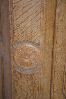 bieliźniarka z drewna dębowego - jak nowa - 5