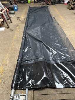 Kompletna plandeka zwijana na skrzynię ładunkową - 5