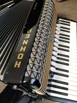 Akordeon Hohner Atlantic IV 120 (prawie nowy)-z twardym fute - 5