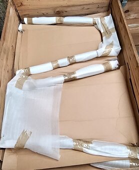 Nogi metalowe do stołu/biurka – kolor szary - 5