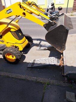 JCB mini CX+ przyczepa - 5