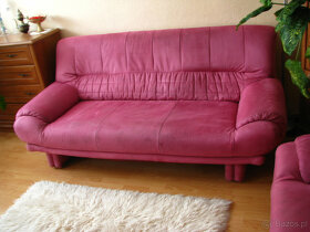 Komplet wypoczynkowy: kanapa i fotel KLER Scarlet 3 +1 - 5