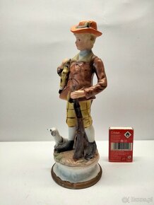 Figurka porcelana Myśliwy polowanie - Tanio - 5
