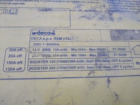 Prostownik Deca CLASS 12/24V 20A BOOSTER 220A Model Class 22 - 5