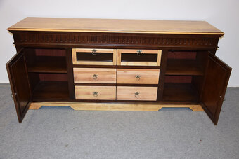 komoda z drewna tekowego - jak nowa - 5