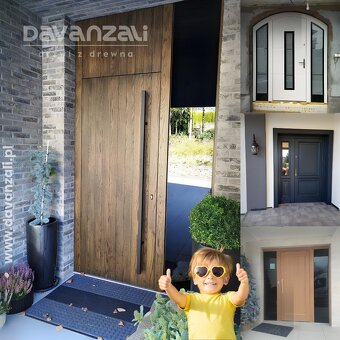Producent drzwi drewnianych - drzwi wewnętrzne i wejściowe D - 5