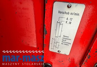 Strugarka czterostronna wyrówniarka grubościówka KUPFERMUHLE - 5