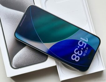 iPhone 15 Pro White Titanium BATERIA 100% TOP - 5