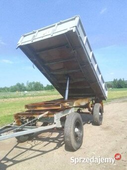 PRZYCZEPA WYWROTKA D-47 po remoncie nowe blachy - 5