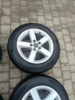 Alufelgi audi 16 cali z oponami zimowymi - 5