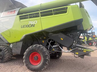 Kombajn zbożowy Claas Lexion 760TT heder V1050 rok prod.2014 - 5