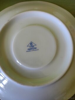 Serwis kawowo - herbaciany. Porcelana Ćmielów. - 5