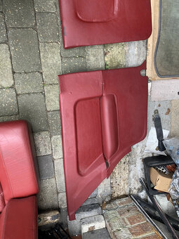 bmw e30 m3 czerwone skórzane wnętrze podgrzewane - 5