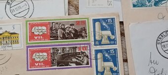 107 sztuk kopert obiegowych ze znaczkami Niemcy / NRD / DDR - 5