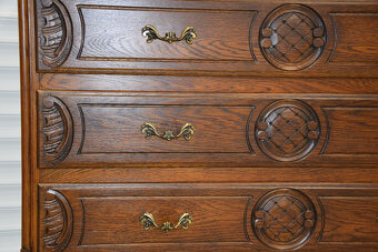 komoda ludwikowska z szufladami - jak nowa - 5