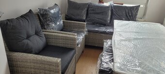 Meble ogrodowe - zestaw technorattan NOWE - 5