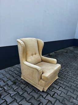 Fotel uszak w bardzo dobrym stanie - 5