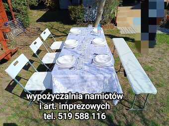 Namioty imprezowe wraz z wyposażeniem - 5