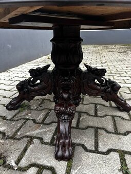 Stara drewniana lawa - 5