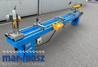 Piła podwójna ukośna do drewna i aluminium PERTICI typ UNIVE - 5