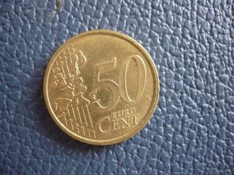 Moneta 50 Eurocent. Miguel Cervantes z 1999 roku. Stan BDB. - 5