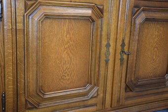 komoda dębowa - jak nowa - 5