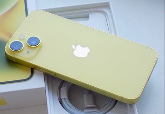 iPhone 14 Yellow BATERIA 100% TOP - 5