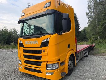 Samochód Ciężarowy Scania 500R + Przyczepa zagłębiana do tra - 5