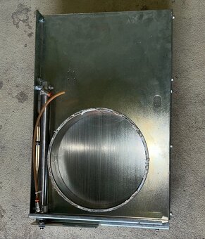 Zasuwa elektro-pneumatyczna, ocynkowana - 5