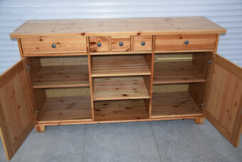 komoda z drewna sosnowego - jak nowa - 5