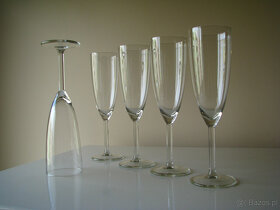 Krystaliczne lampki - kieliszki na wino, szampanówki 5 szt - 5