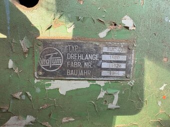 Tokarka TUC 40 1500 - 5