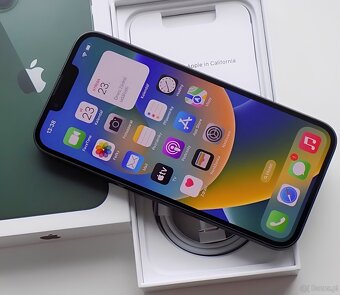 iPhone 13 Green BATERIA 100% TOP - 5