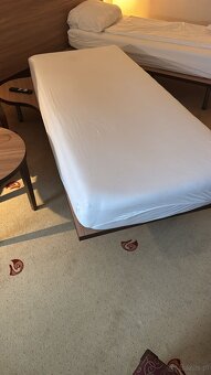 łóżka z materacami używane 90x200 sprzedam - 5
